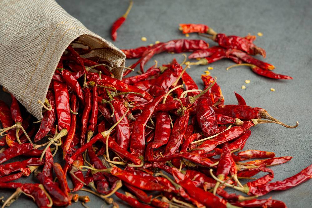 Guntur Red Chillies